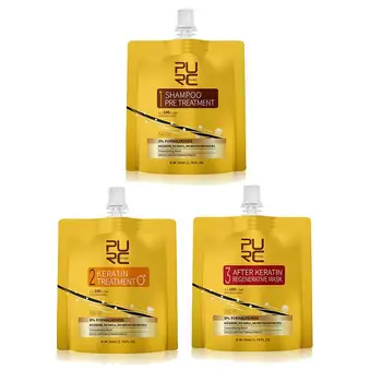 

Hair Keratin Treatment Nutrition Hair Oil Set Smokeless Nonirritating Repairing Straightening Hair Care Essence