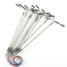 10 шт 1:100 2-начальник светодиодный свет сообщение поезд железнодорожный улица пейзажи металла, лампы модель