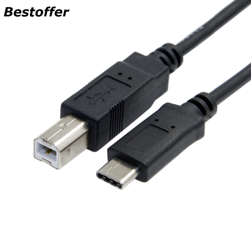 USB-C USB 3 1 Type C Штекерный разъем для 2 0 B Тип Мужской кабель передачи данных сотового