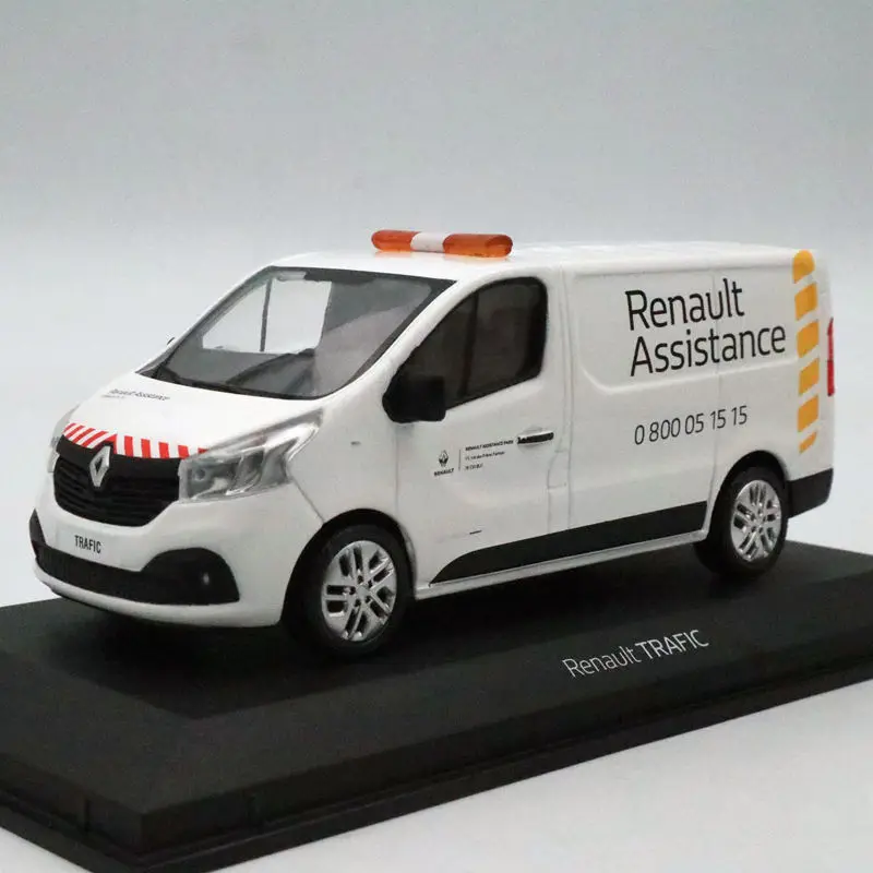 Norev 1/43 RENAULT trafc 3 Сервис ou помощь белый Литье под давлением модели Ограниченная серия Коллекция