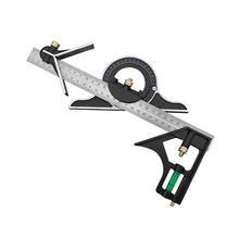 3 In1 Adjustable Ruler Multi Combination Square Angle Finder Protractor 300mm Measuring Set Tools Universal Ruler Right Angle