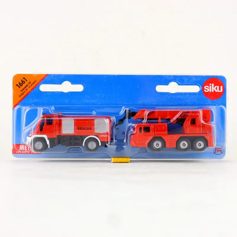 SIKU 1661/модель игрушечного автомобиля под давлением/Масштаб 1:87/пожарная машина и