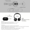 Bingle B616 Multifunction Wireless Stereo Headphones On Ear Headset FM Radio Wired Earphone Transmitter for MP3 PC TV Phones ► Photo 3/6