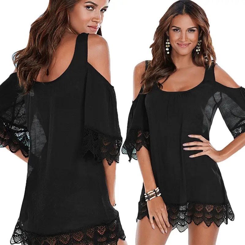 

2019 Hot sale sexy summer swim suit cover up vestido pareo Women Bathing Swimsuit Bikini Swimwear Wrap Cover Up Beach Dress