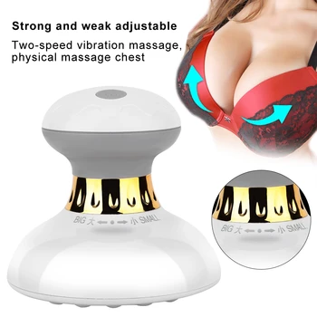 

Electric Woman Breast Massager Bust Enlargement Lifting Chest Massage Stimulator Relaxation a