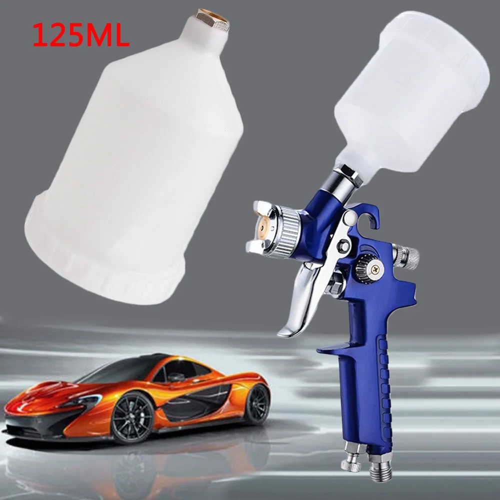 

4pcs/set 125ML Bottle Tank Container Cup Pot For H2000 Car Spray Paint Tool