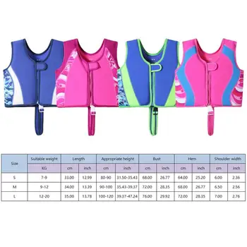 

Children's Life Jackets Buoyancy Vests Swimsuits Snorkeling Swimming Warm Rafting For Boys Girls Make Swimming Easier