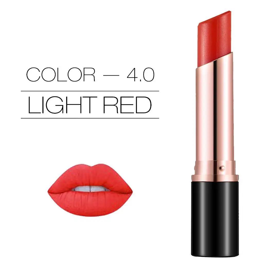 Women Cosmetic 12 Colors Long Lasting Matte All Skin Type Cream Silk Lipstick 21.6g 3.5 |