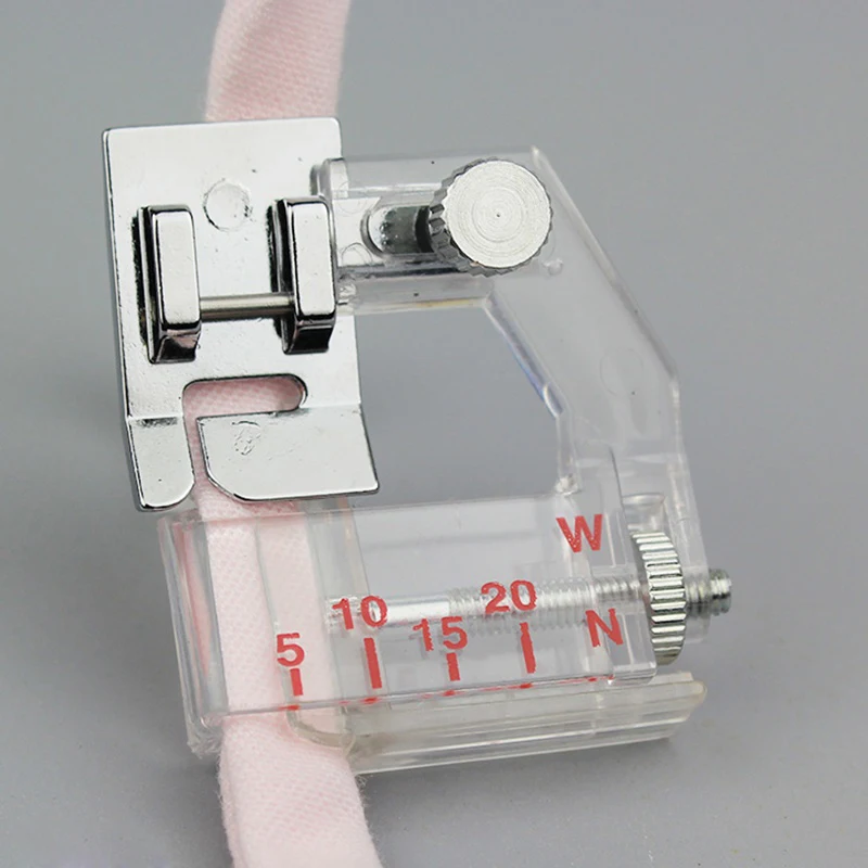 

1pcs Rolled Hem Curling Presser Foot Domestic Sewing Machine Foot Presser Set for Sewing Accessories Dropshipping