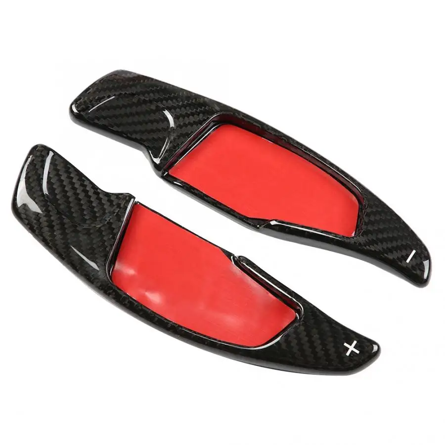 

2pcs Carbon Fiber Paddle Shifter Extension Shifter for BMW 5 G30 G38 2018 7 Series G10 G12 Car Styling