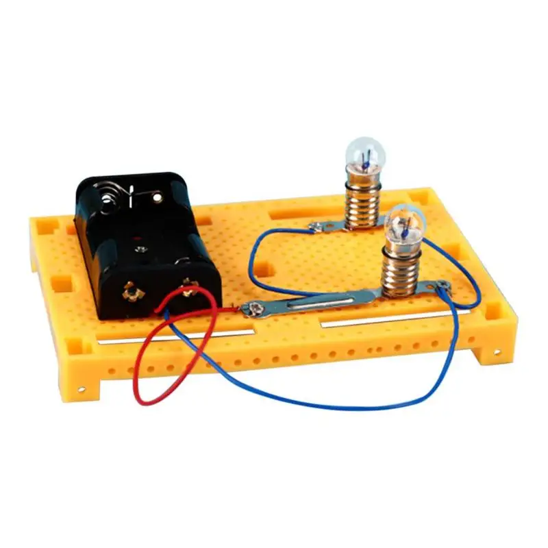 

DIY Hand Generator Power Bulb Electrical Circuit Model Physics Science Electrical Circuit Experiments Kits