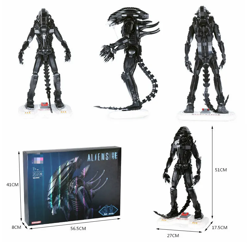 

XingBao 04001 2020Pcs Genuine Creative Movie Series The Alien Robot Set children Educational Building Blocks Bricks Toys Model