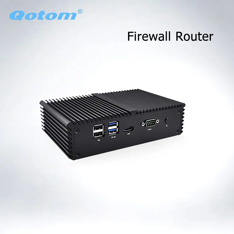 Qotom брандмауэры с открытым исходным кодом мини ПК Q301G4 Q305G4 Celeron 2955U 3205U