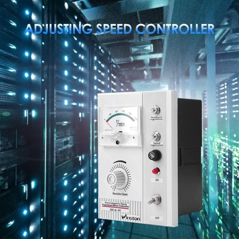 

220V-240V Digital Display US-52 Stepless Speed Motor Controller Regulator With The speed of stability and mechanical performance