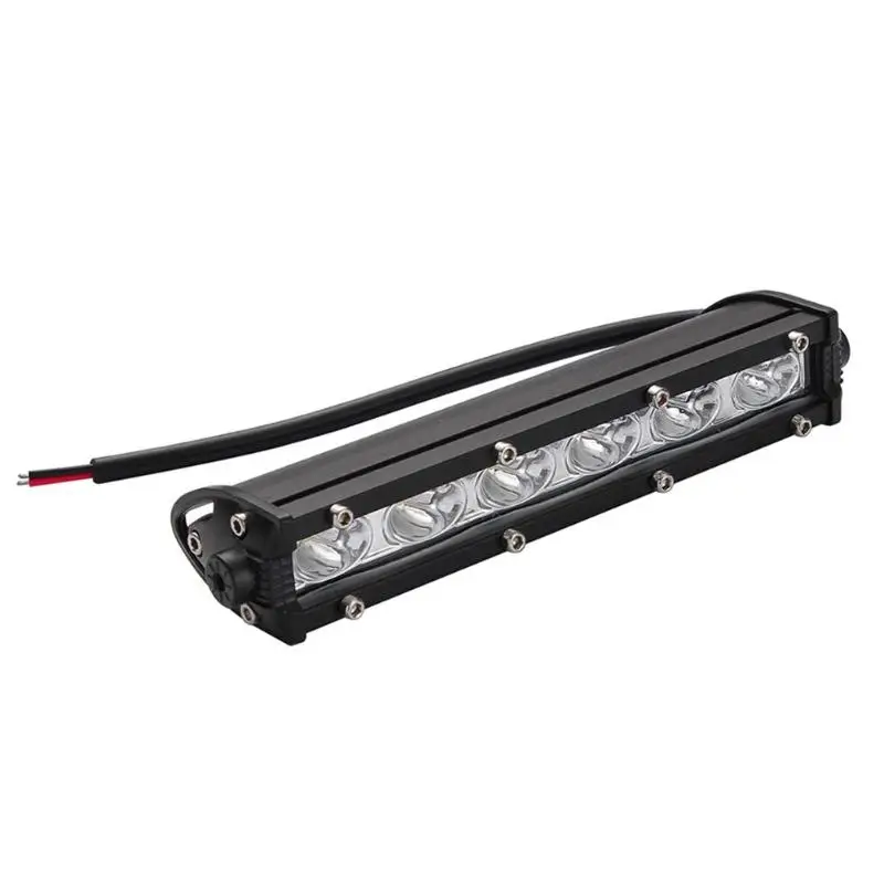 

8 Inch 18W DC 9-30V LED Work Light Bar Spotlight Flood Lamp Driving Fog Offroad Work Car Light Car Tractor Truck Driving Lamp