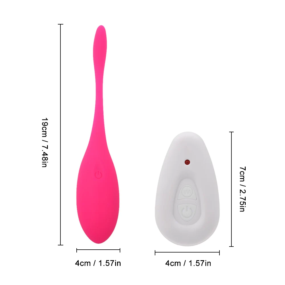 Вибратор Love Egg с беспроводным дистанционным управлением Мощный вибратор 16