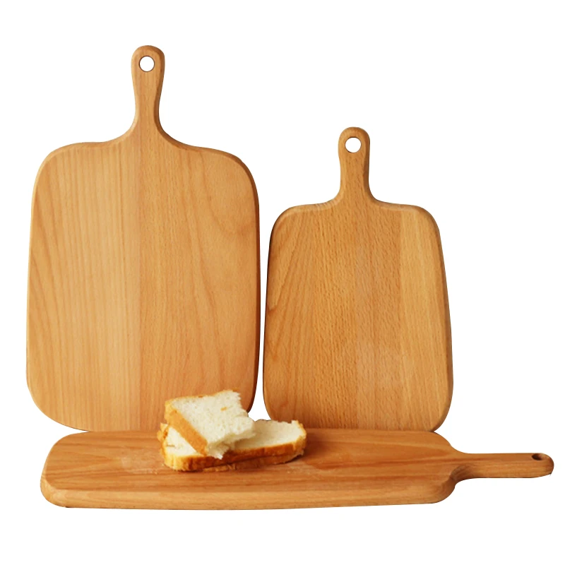 

Eco Wooden Cutting Board Rectangle Gourmet Chopping Board Handle For Cooking Kitchen Gadget Household Tool Accessories Supplies