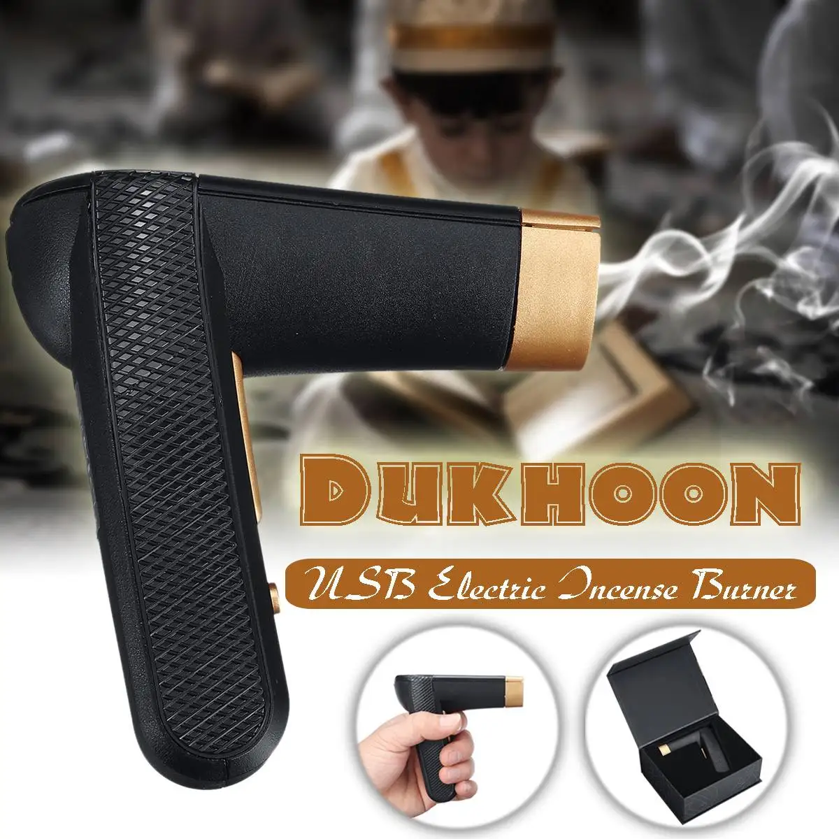 

2019 Portable Mini USB Power Incense Burner Electric Bakhoor Rechargeable Muslim Ramadan Dukhoon Arabic Incense