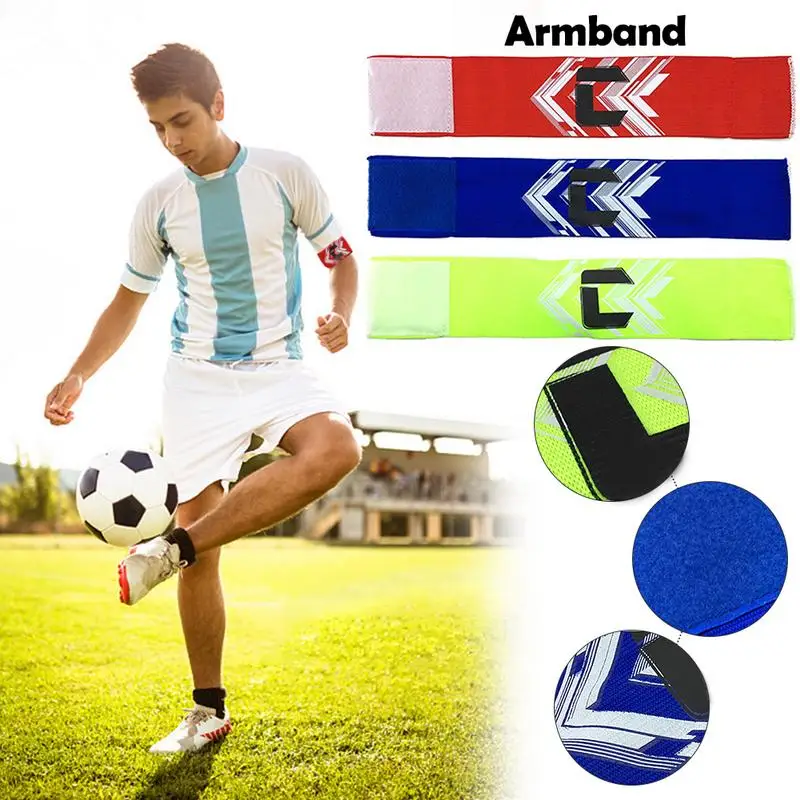 

Captain Armband Sport Soccer Arm Band Leader Competition Football Armband Soccer Captain Arm Band Group Team Armband