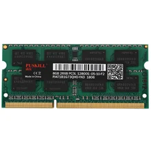 Puskill Ddr3 1600Mhz 1,35 V 204Pin низкое напряжение оперативной памяти для ноутбука
