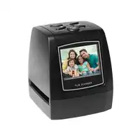 Protable Negative Film Scanner 35mm135mm Slide Film Converter Photo Digital Image Viewer with 2.4" LCD Build-in Editing Software