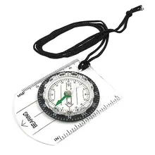 Профессиональный Мини Компас Карта весы линейка многофункциональное оборудование Открытый Туризм Кемпинг оборудование для выживания инструмент