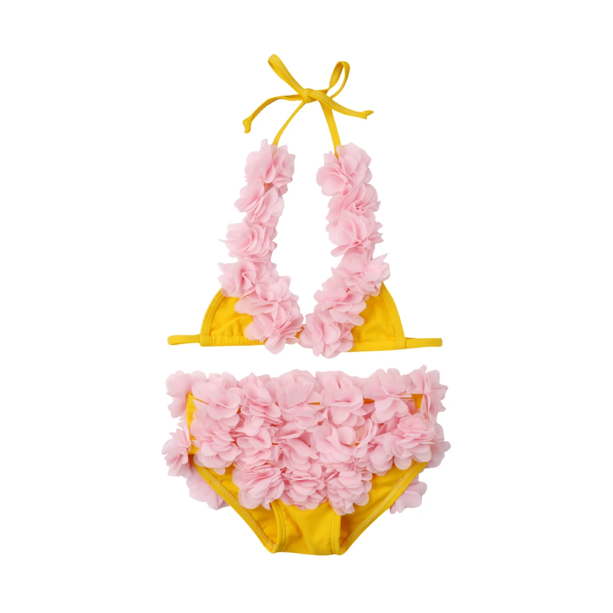 

Pudcoco Toddler Baby Girl Cute Leopard Flower Swimwear Bathing Suit Bikini Swimsuit