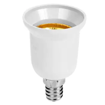 

E12 to E27 Led Lamp Bulb Adapter Base Conversion lamp Holders Converter Socket Lampholders for LED Corn Bulb light