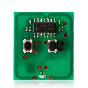 

2 Button Remote Key LED Circuit Board W/o Battery For Vauxhall Astra G Zafira Metal and Plastic