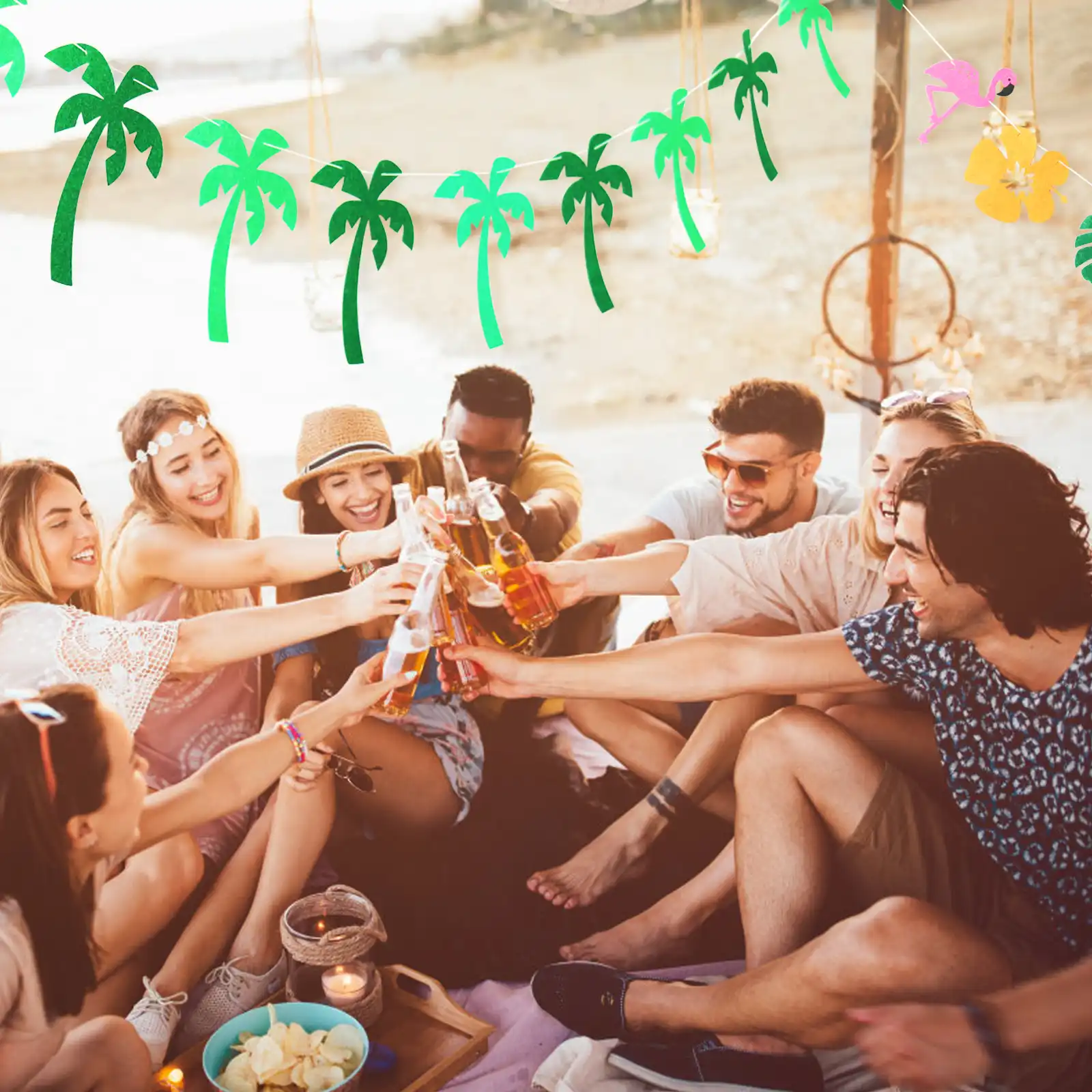 Download Decoraciones del partido tema de la playa For Free