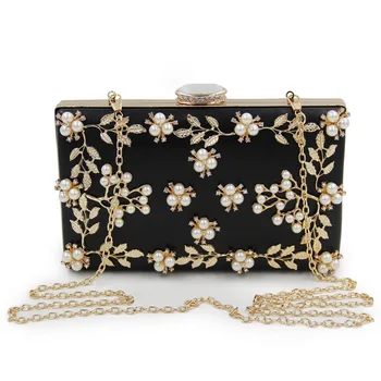 

FGGS Women Clutches Pearls Evening Bag Clutch Purse Bags