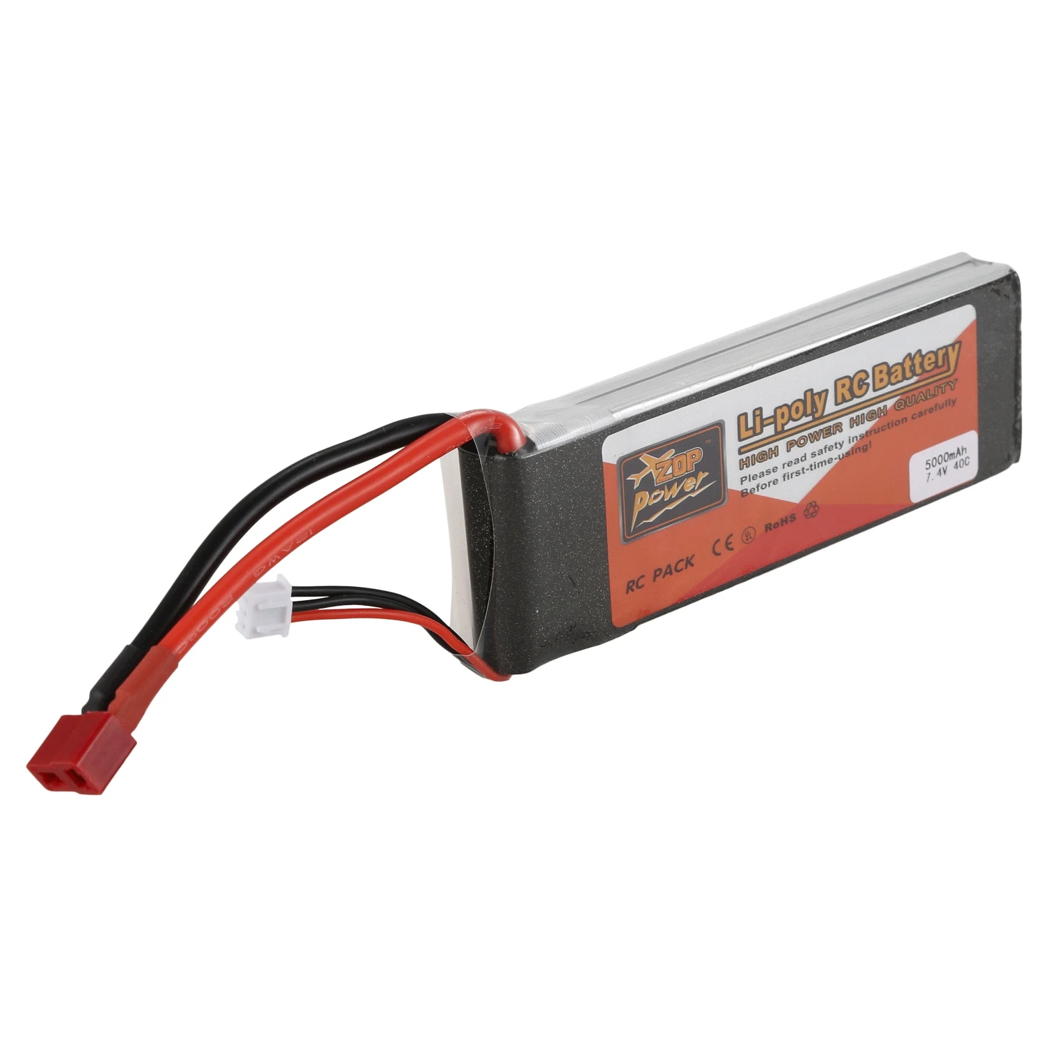 Zop power 7,4 V power 5000 Mah 40C Lipo батарея T детали для пульта дистанционного управления и аксессуары высокого качества аксессуары