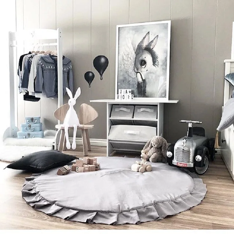 Круглый коврик для ползания игровой коврик для ползания