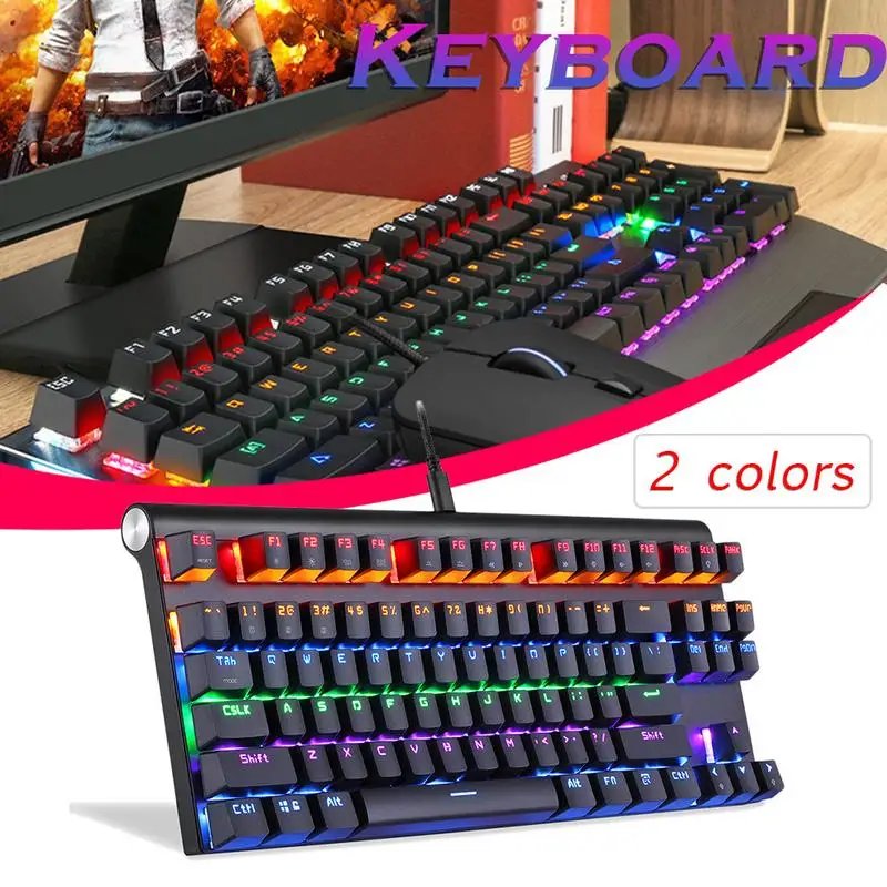 

Moleopard K83 Bluetooth Mechanical Keyboard Wired Dual-Mode Program Compatible With Three Systems