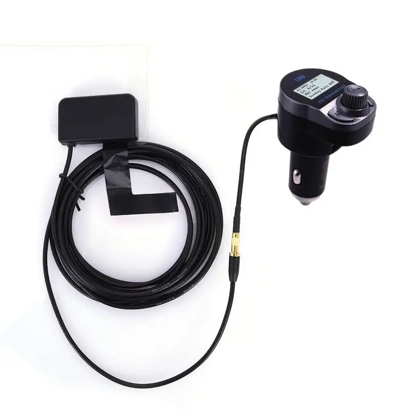 

Auto Car Digital DAB/DAB+ Radio Receiver Antenna Audio Adapter Wireless FM Transmitter Bluetooth Hands-Free USB Charger 5V/2.4A
