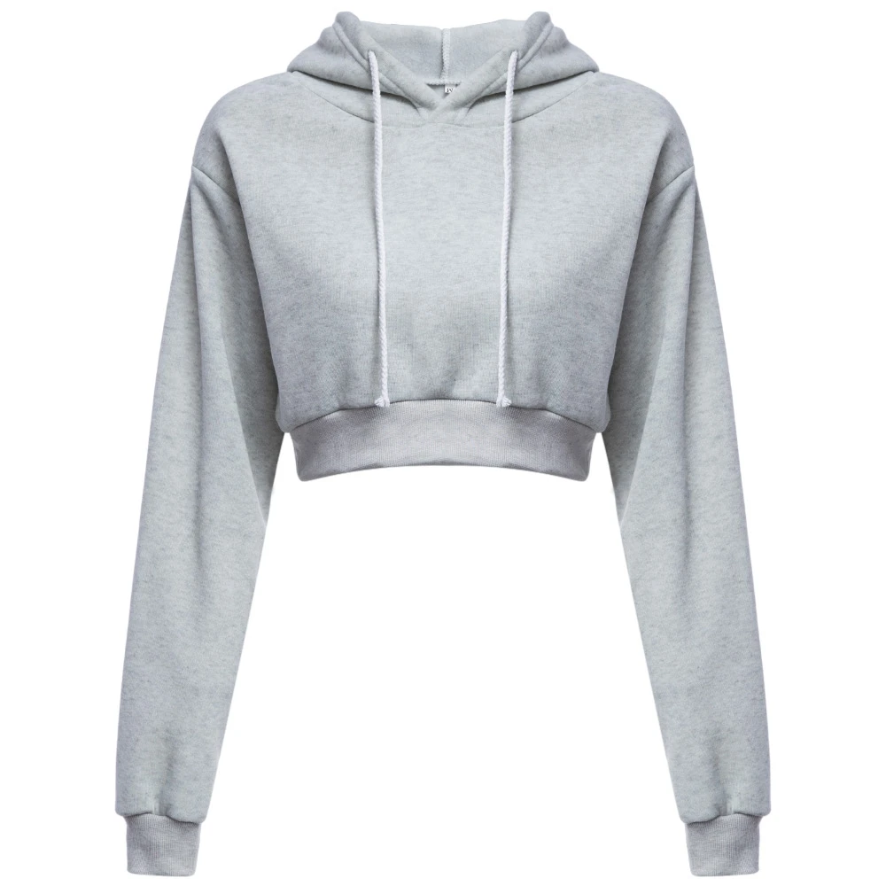 

Casual Hooded Color Women Hoodie