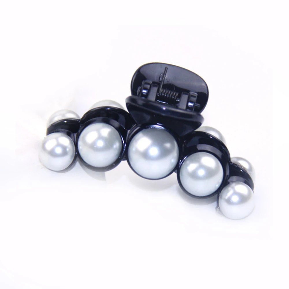 

New Fashion Faux Pearl Women Lady Hair Claws Hair Clips Exquisite Girls Styling Hairpins Grips Hair Crab Clamps Hair Accessories
