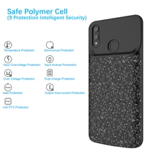 Для huawei Honor 8X Батарея Зарядное устройство случае 5000 мАч внешнего резервного Мощность Bank телефон защитный чехол для телефона для huawei Honor 8X