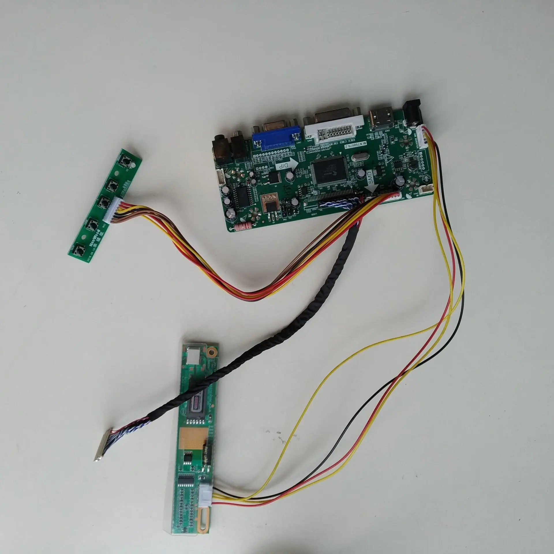 Плата драйвера контроллера NT68676(HDMI + DVI VGA)LCD для 30pin QD15TL04/QD15TL02 1280X800 панель экрана