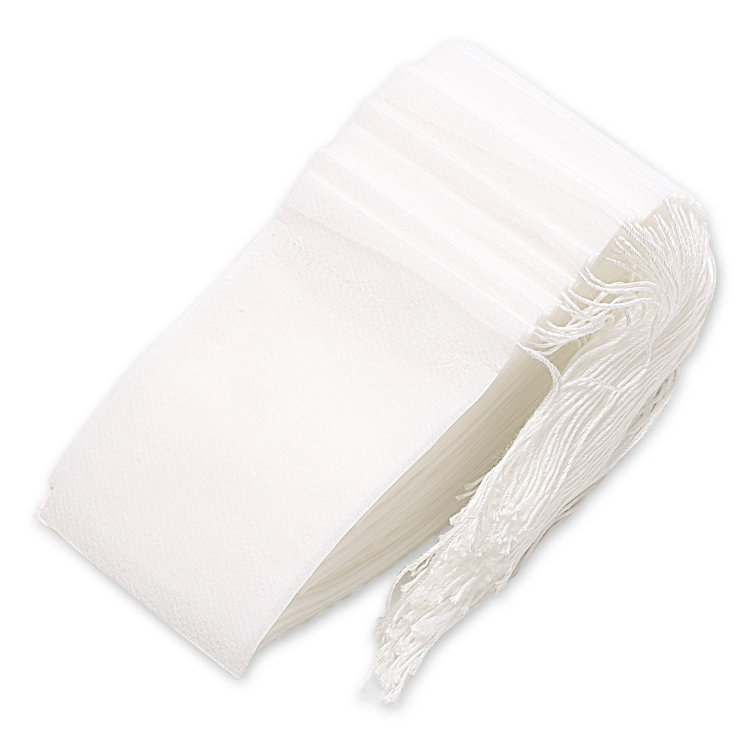 

100 Pack Disposable Tea Filter Bag Empty Tea Bags Drawstring Loose Tea Bag,7x9CM
