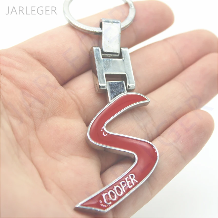 

Fashion Auto Metal Creative Car keychain keyring key chain For Mini Cooper S logo BMW Audi Lexus logo Car styling