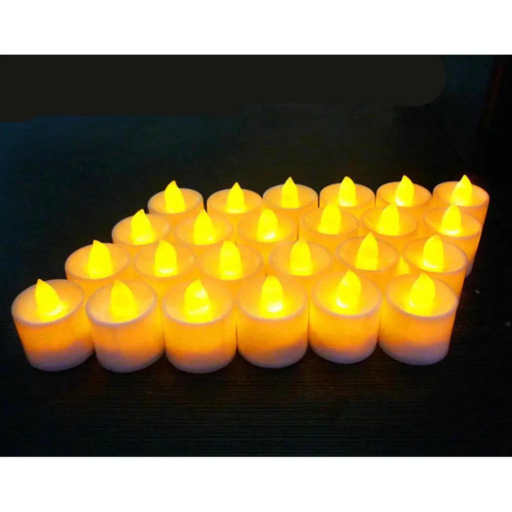 Shape Light Set LED Home Festival Bar 12 Lights Pcs Celebration Flashing KTV Tea Up Restaurant Party etc Candle | Дом и сад