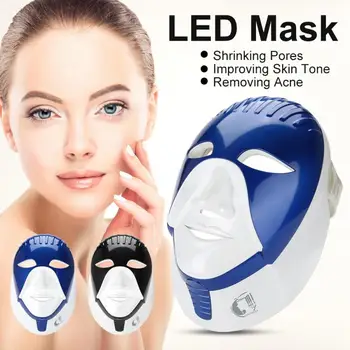 

Seven Colors LED Light Photon Neck Mask Wrinkle Removal Skin Rejuvenation LED Face Mask Neck Spa