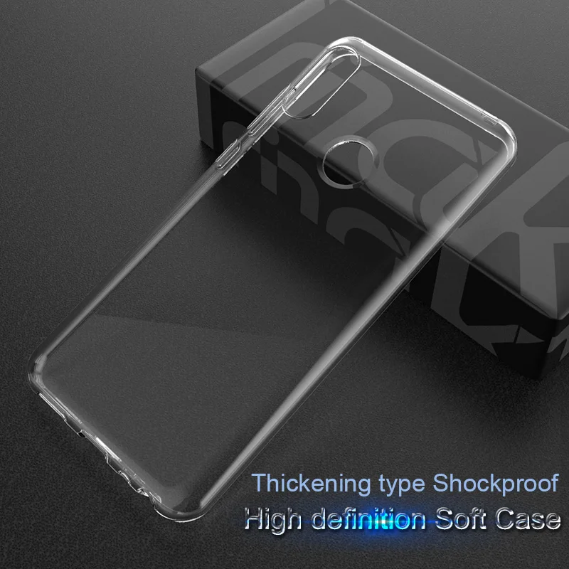 IMAK Soft TPU Clear Cases For Asus Zenfone Max Pro M2 ZB631KL Case Transparent Phone silicone Back Cover Silicon Full Protection |