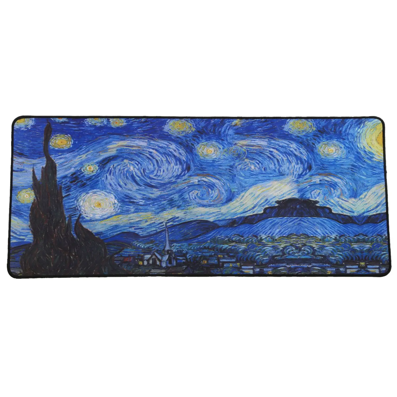 

IG-Gaming Mouse Pad Locking Edge Large Mouse Mat PC Computer Laptop Mousepad for Apple MackBook CS GO Dota2 LOL:Starry sky