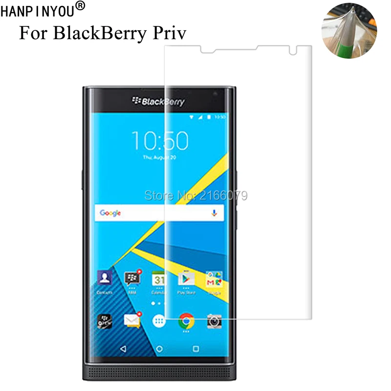 

For BlackBerry Priv 5.4" Soft TPU Front Full Cover Screen Protector Transparent Protective Film + Tools (Not Tempered Glass)