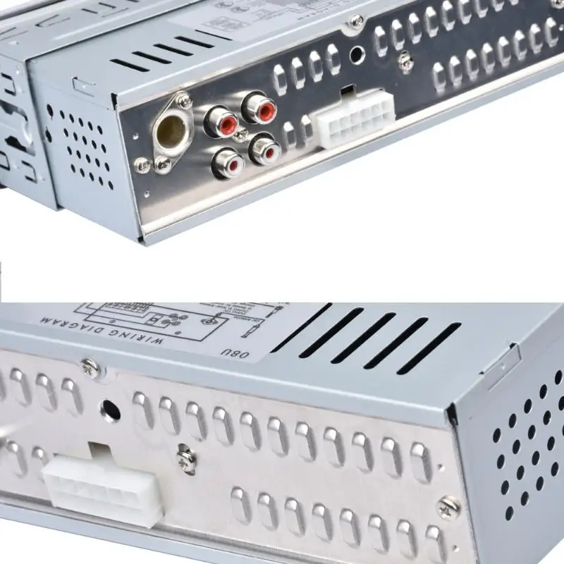 VODOOL 12V In dash один Din автомобильный fm приемник Радио стерео аудио Авто 3 5 мм AUX MP3