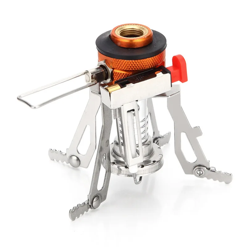 

Outdoor Gas Stove Camping Gas burner Folding Electronic Stove hiking Portable Foldable Split Stoves 3000W