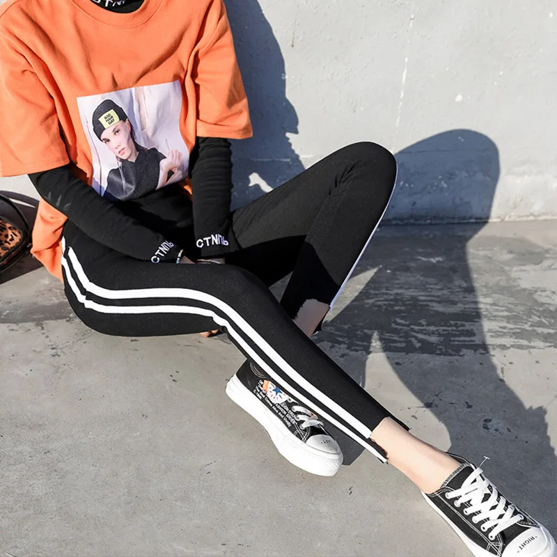 Loyalget Black Women Pencil Pants Casual Elastic Waist Skinny Trousers Plus Size Stretch Office Lady Ankle Length Pants Loyalget Black Women Pencil Pants Casual Elastic Waist Skinny Trousers Plus Size Stretch Office Lady Ankle Length Pants