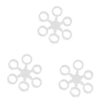 

LGFM-600Pcs/100set Latex Clear Pellet Bands 10mm Suitable for Carp Coarse Fishing Hair Rigs and Hooks